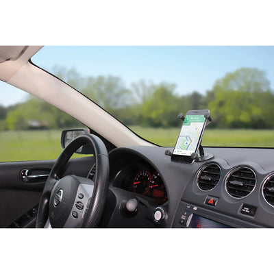 RAM® X-Grip® Large Phone Holder with Lil Buddy™ Adhesive Dash Mount - RAP-SB-180-UN10