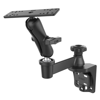RAM® Vertical Swing Arm with Double Ball Mount - RAM-109V-2U