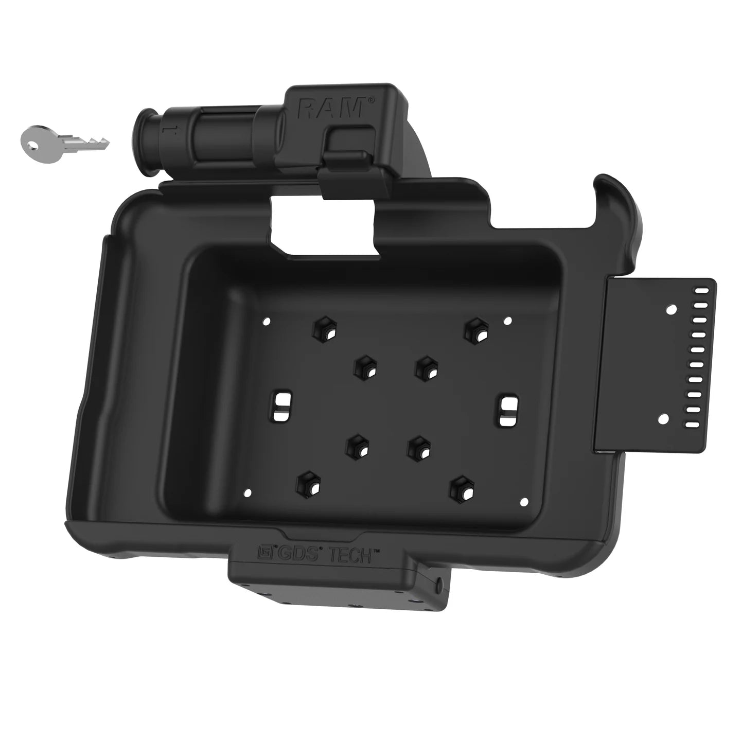 GDS® Key Locking Form-Fit Holder for Zebra ET5x 8.3" & 8.4" Series - RAM-HOL-ZE10KLU