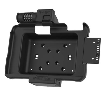 GDS® Combo Locking Form-Fit Holder for Zebra ET5x 8.3" & 8.4" Series - RAM-HOL-ZE10CLU