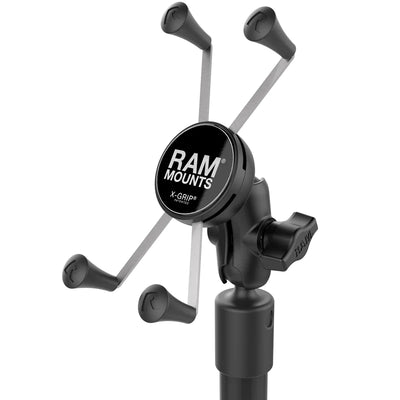 RAM® X-Grip® Large Phone Mount with RAM® Twist-Lock™ Base & 18" Pole - RAP-224-18-A-UN10