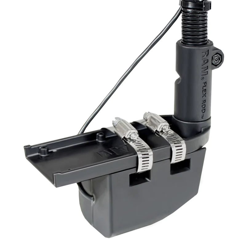 RAM® Mount for HydroWave™ Speaker with 18" Aluminum Rod & Diamond Base - RAM-B-316-18-TRA2