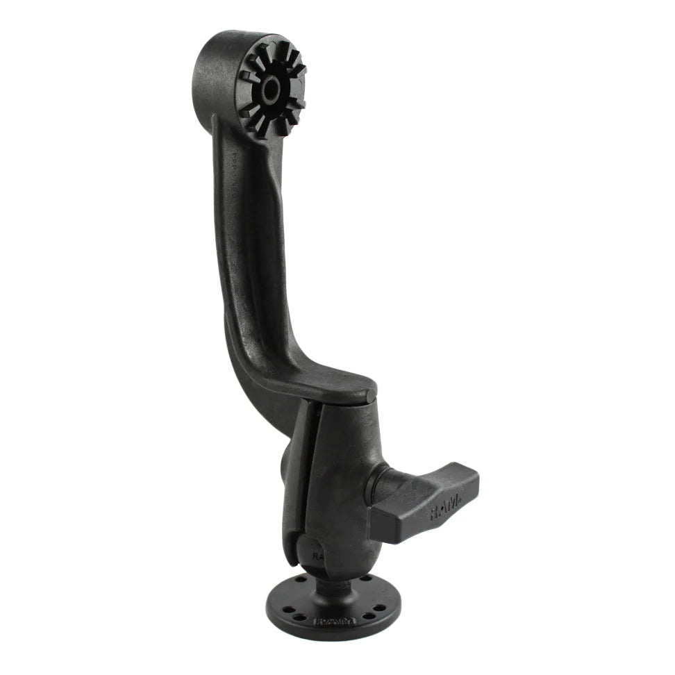 RAM ROD® Revolution Ratchet Arm with Flat Surface Ball Base - RAM-114PRBU