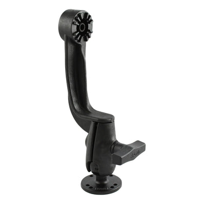 RAM ROD® Revolution Ratchet Arm with Flat Surface Ball Base - RAM-114PRBU