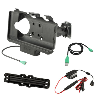 RAM® EZ-Roll'r™ Powered Mount for Samsung Tab Active5 & 3 - RAM-B-101-225B2-SAM60P-V7B1U