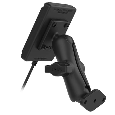 RAM® Double Ball Diamond Plate Mount with NFC Repeater Accessory - RAM-B-102-NFCU