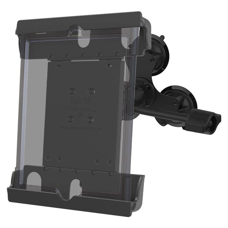 RAM® Tab-Tite™ with RAM® Twist-Lock™ Triple Suction for 9"-10.5" Tablets - RAM-333-224-1-ALA1-TAB20U - OC Mounts