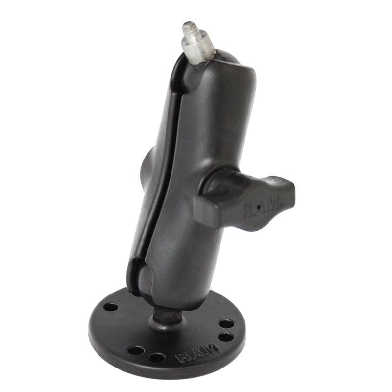 RAM® Drill-Down Double Ball Mount with 1/4"-20 Threaded Stud - RAM-B-101-237U - OC Mounts