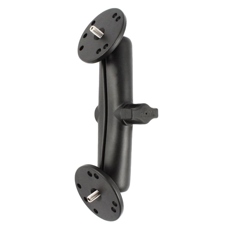 RAM® Double Ball Mount with Two 1/4"-20 Threaded Studs - RAM-B-101A2U-C - OC Mounts