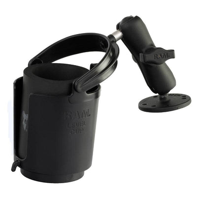 RAM® Level Cup™ 16oz Drink Holder with Drill-Down Base - RAM-B-132U - OC Mounts