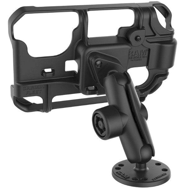 RAM® EZ-Roll'r™ Drill-Down Mount for Garmin Fleet 770, Overlander + More - RAM-B-138L-GA75LU - OC Mounts