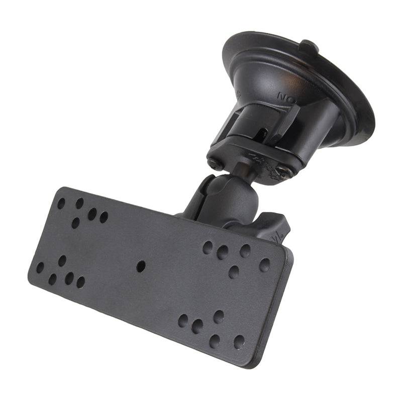 RAM® Twist-Lock™ Suction Cup Mount with Universal Electronics Plate - RAM-B-166-A-111U - OC Mounts
