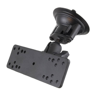 RAM® Twist-Lock™ Suction Cup Mount with Universal Electronics Plate - RAM-B-166-A-111U - OC Mounts