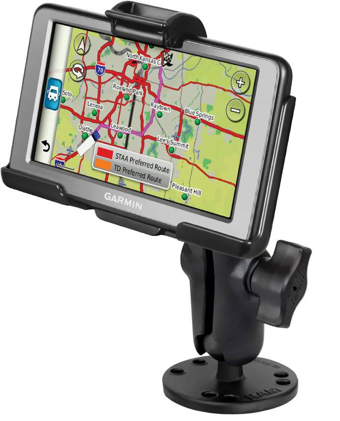 RAM® EZ-Roll'r™ Drill-Down Mount for Garmin dezl™ 560LMT & 560LT - RAM-B-138-GA43U - OC Mounts