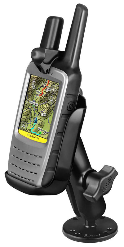RAM® Drill-Down Mount for the Garmin Rino 61 - RAM-B-138-GA47 - OC Mounts