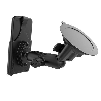 RAM® Twist-Lock™ Suction Cup Mount for Apple iPhone 6 & 7 - RAM-B-166-AP18U - OC Mounts