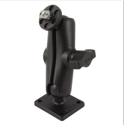 RAM® Drill-Down Double Ball Mount with Flat Panel Adapter - RAM-B-140-375U - OC Mounts