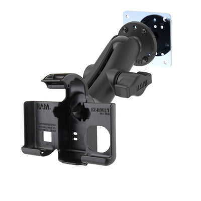RAM® EZ-Roll'r™ Drill-Down Mount with Plate for Garmin nuvi 2450 & 2555 - RAM-B-138-GA52-225BU - OC Mounts