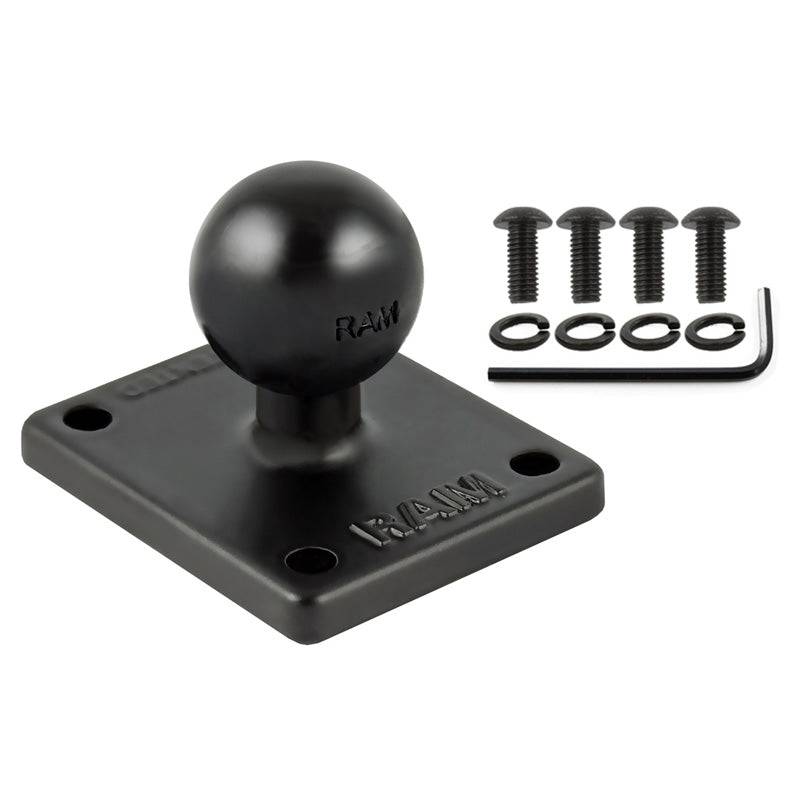 RAM® Ball Adapter with AMPS Plate for TomTom Bridge, Rider 2 + More - RAM-B-347U-TOM1 - OC Mounts