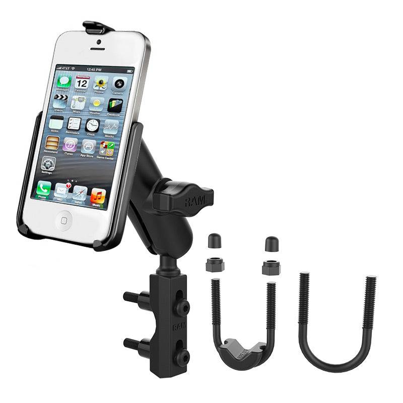 RAM® Motorcycle Brake/Clutch Reservoir Mount for Apple iPhone 5 & 5s - RAM-B-174-AP11 - OC Mounts