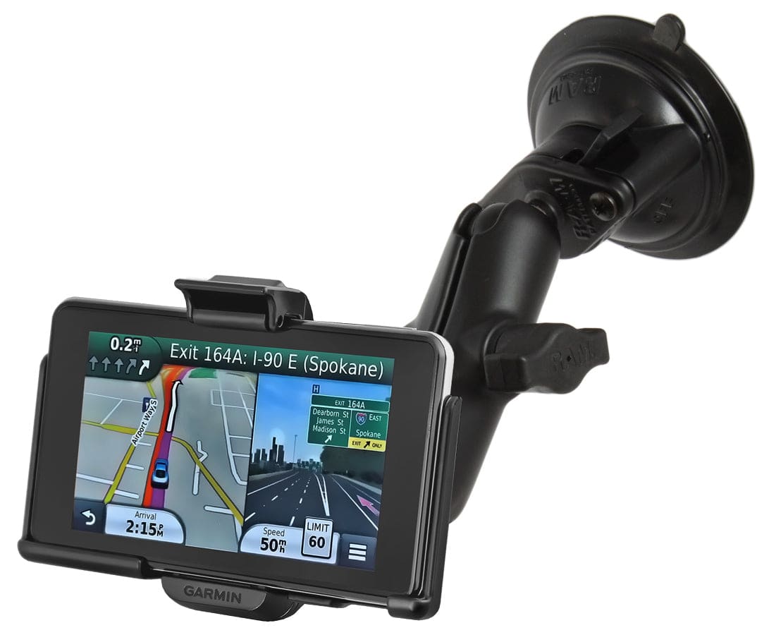 RAM® Twist-Lock™ Suction Cup Mount for Garmin nuvi 3000 Series - RAM-B-166-GA39U - OC Mounts