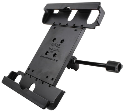 RAM® Tab-Tite™ Holder for 9"-10.5" Tablets with Cases and Retention Arm - RAM-HOL-TAB20-B-201-A-ALA1-KRU - OC Mounts