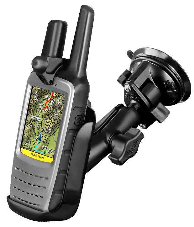 RAM® Twist-Lock™ Suction Cup Mount for Garmin Rino 610, 650 & 655t - RAM-B-166-GA47 - OC Mounts