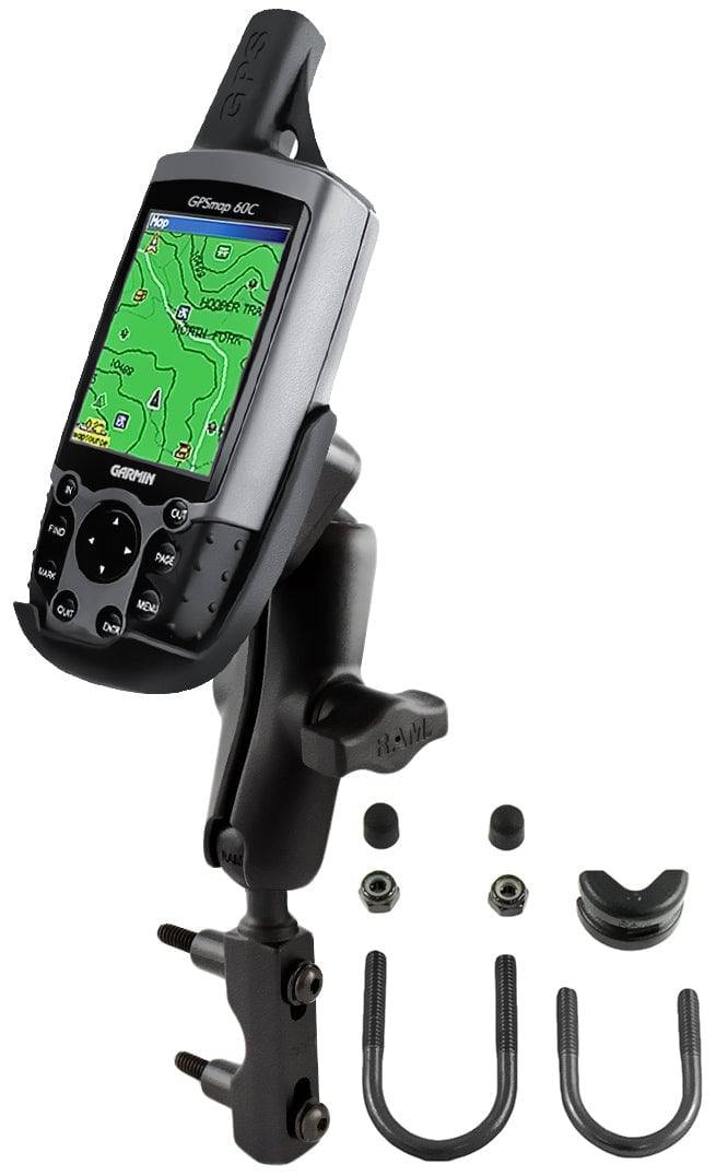 RAM® Brake/Clutch Reservoir Mount for Garmin Astro 220, GPS 60 + More - RAM-B-174-GA12U - OC Mounts