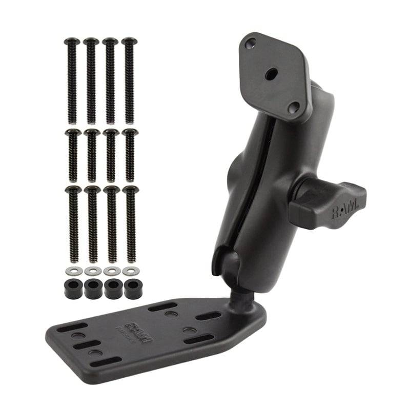 RAM® Offset Reservoir Cover Double Ball Mount - RAM-B-183U - OC Mounts