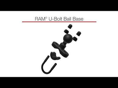 RAM® Handlebar U-Bolt Mount for Garmin zumo 400-660 - RAM-B-184U-A - OC Mounts