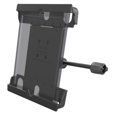 RAM® Tab-Tite™ Holder for 9"-10.5" Tablets with Cases and Retention Arm - RAM-HOL-TAB20-B-201-A-ALA1-KRU - OC Mounts