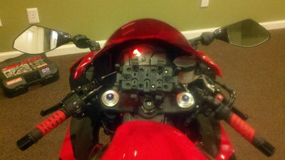 RAM® Fork Stem Mount with RAM® Finger-Grip™ GPS/Radio Holder - RAM-B-176-UN4U - OC Mounts