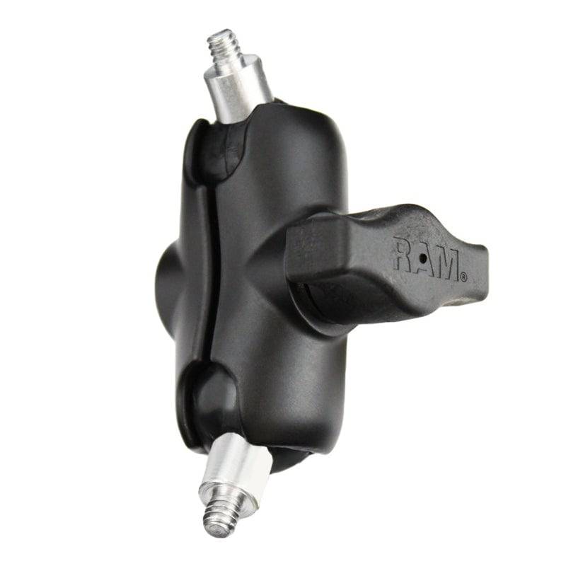 RAM® Double Ball Mount with Two 1/4"-20 Threaded Studs - RAM-B-323-AU - OC Mounts