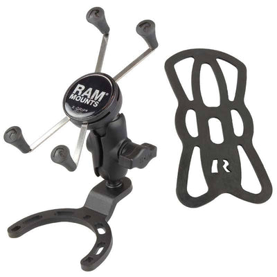 RAM® X-Grip® Large Phone Mount with Small Gas Tank Base - RAM-B-410-A-UN10BU - OC Mounts