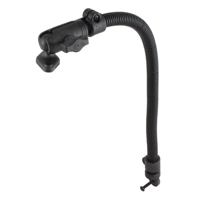 RAM® Transducer Mount with 18" Aluminum Rod and Diamond Base - RAM-B-316-18-TRA1U - OC Mounts