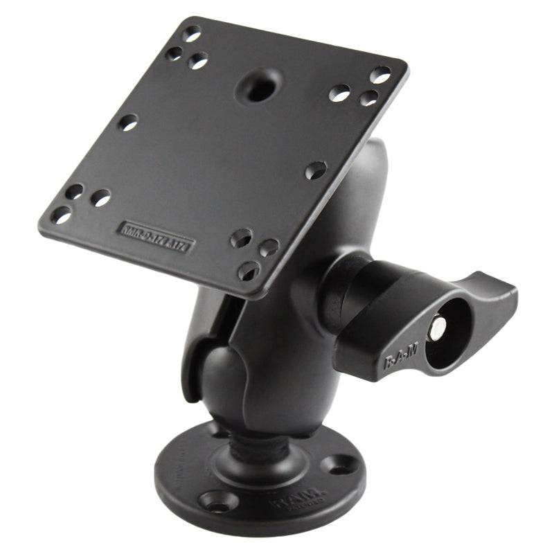 RAM® Double Ball Mount with 100x100mm VESA Plate - RAM-D-101-C-ID1U - OC Mounts