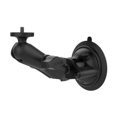 RAM® Twist-Lock™ Suction Cup Mount with 1/4"-20 Threaded Camera Adapter - RAM-B-224-1-A-366U - OC Mounts