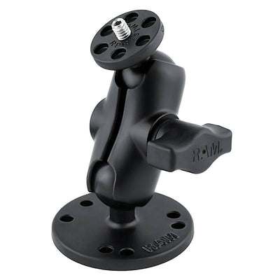 RAM® Drill-Down Mount with 1/4"-20 Threaded Camera Adapter - RAM-B-202-A-366U - OC Mounts