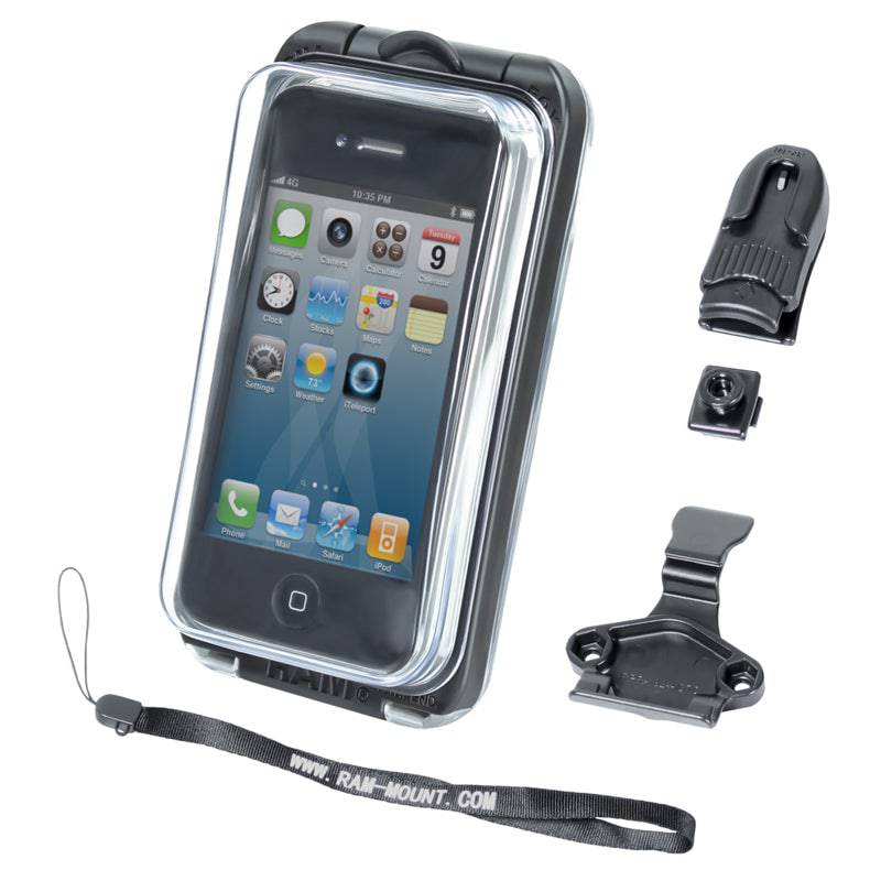 RAM® Aqua Box® Pro 10 Case with Cradle Clip & Accessories - RAM-HOL-AQ7-1CU - OC Mounts