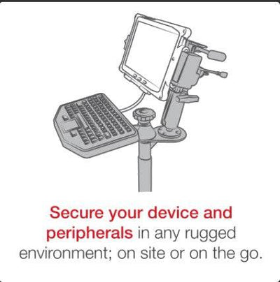 IntelliSkin® Next Gen for Apple iPad Air 4 & iPad Pro 11" 1st - 3rd Gen - RAM-GDS-SKIN-AP32-NG - OC Mounts