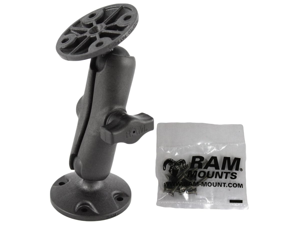 RAM® Composite Double Ball Mount with Hardware for Garmin GPSMAP + More - RAP-B-101-G1U - OC Mounts