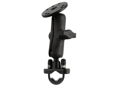 RAM® Handlebar U-Bolt Composite Double Ball Mount with Round Plate - RAP-B-101-231-OT1U - OC Mounts