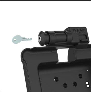 GDS® Key Locking Powered Dock for Zebra ET5x 10.1" Series - RAM-HOL-ZE11PKLU - OC Mounts