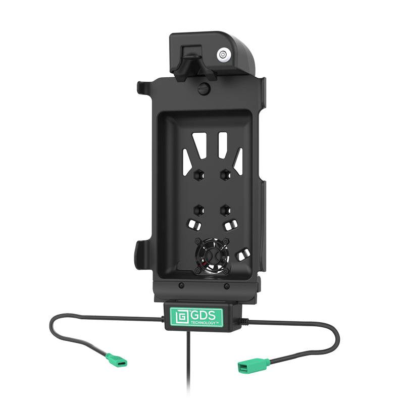 Locking GDS® Cool-Dock™ + Single USB for Samsung Tab Active3 & 2 - RAM-GDS-DOCKLF-SAM62CDU - OC Mounts