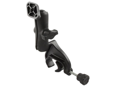 RAM® Composite Double Ball Mount with Aluminum Yoke Clamp Base - RAP-B-102-121BU - OC Mounts