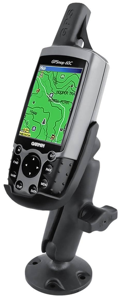 RAM® Composite Drill-Down Mount for Garmin GPSMAP 60 Series + More - RAP-B-138-GA12U - OC Mounts