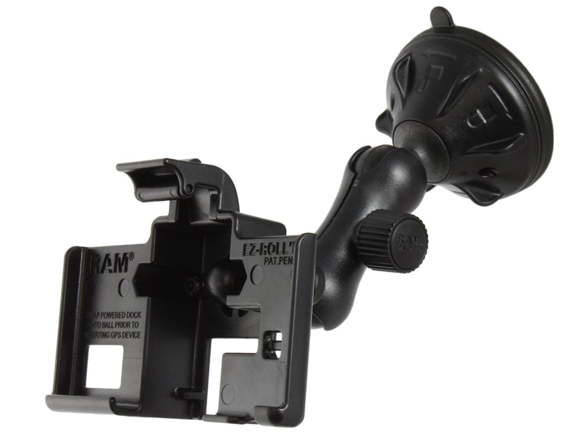 RAM® Twist-Lock™ Low Profile Suction Mount for Garmin nuvi 3450 + More - RAP-B-166-2-GA39U - OC Mounts
