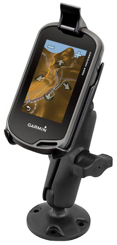 RAM® EZ-Roll'r™ Drill-Down Mount for Garmin Oregon Series + More - RAP-B-138-GA31 - OC Mounts