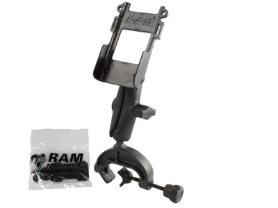 RAM® Composite Yoke Clamp Mount with Universal Belt Clip Cradle - RAP-B-121-BC1U - OC Mounts