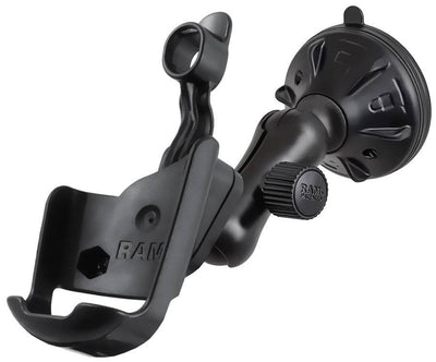 RAM® Twist-Lock™ Low Profile Suction Mount for Garmin GPS 60 + More - RAP-B-166-2-GA12U - OC Mounts